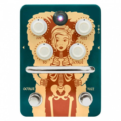 Orange Effect Pedals Orange Fur Coat Fuzz Pedal