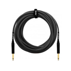 Orange Instrument Cables Black Orange 30' Professional Instrument Cable - Straight
