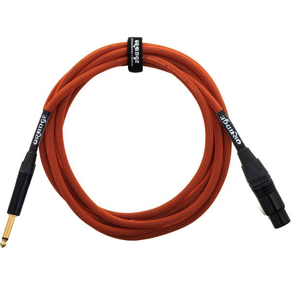 orange microphone cables orange cajxmicor10 10ft microphone cable jack/xlr