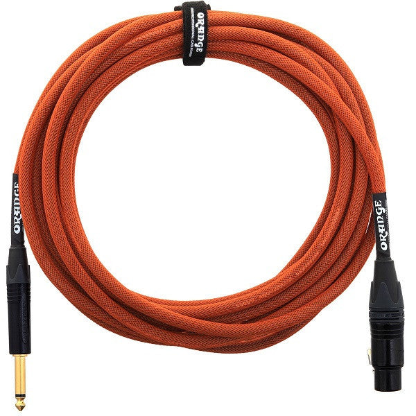 orange microphone cables orange cajxmicor30 30ft microphone cable jack/xlr