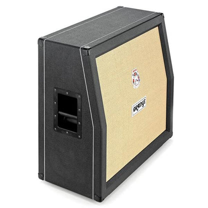 orange speaker cabinets orange ppc412 240w power projection guitar speaker cabinet - slope black