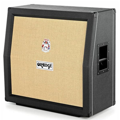orange speaker cabinets orange ppc412 240w power projection guitar speaker cabinet - slope black