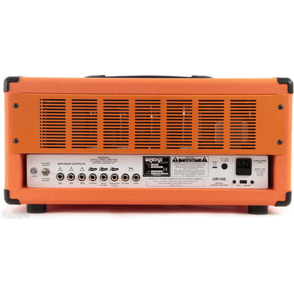 orange tube amplifiers orange or100h 100-watt tube head