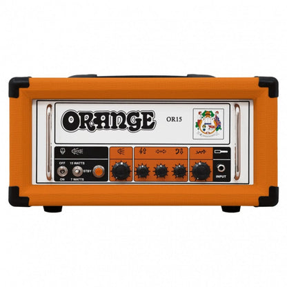 orange tube amplifiers orange orange or15h 15-watt tube head  