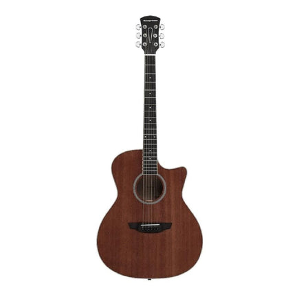 orangewood acoustic guitars mahogany orangewood rey grand auditorium cutaway layered mahogany top acoustic guitar 