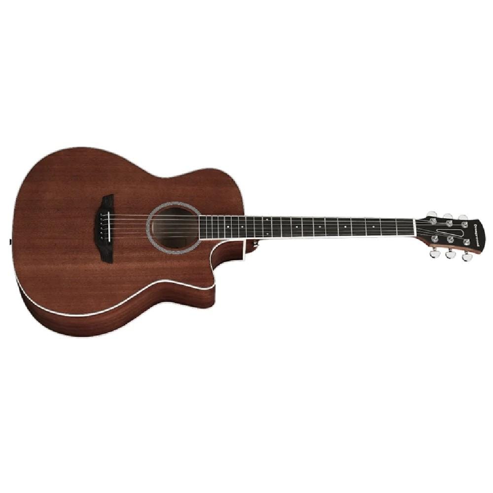 orangewood acoustic guitars mahogany orangewood rey grand auditorium cutaway layered mahogany top acoustic guitar 