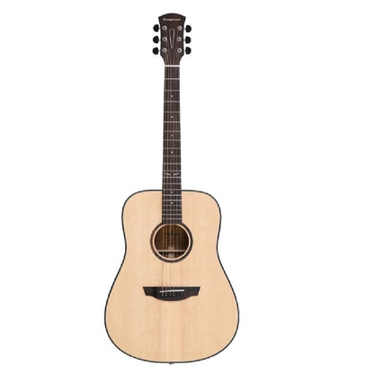 orangewood acoustic guitars orangewood austen dreadnought solid spruce top acoustic guitar