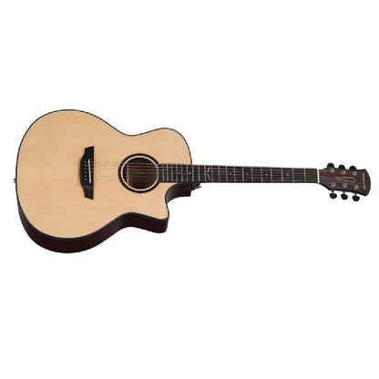 orangewood acoustic guitars orangewood morgan grand auditorium cutaway fishman sonitone electronics solid spruce top acoustic guitar