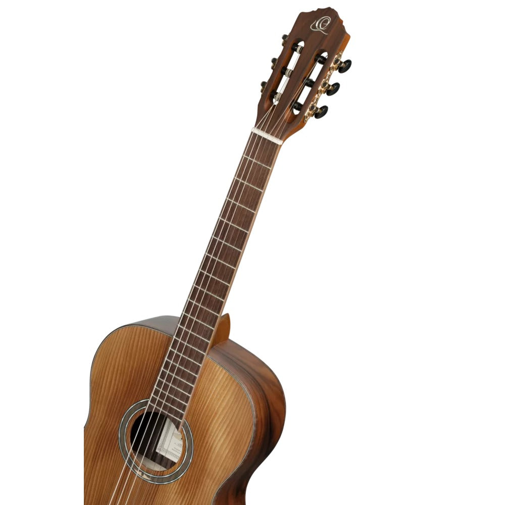 Ortega Acoustic Guitars Dark Brown Ortega R23RO Thermo Series Acoustic Guitar with Bag 
