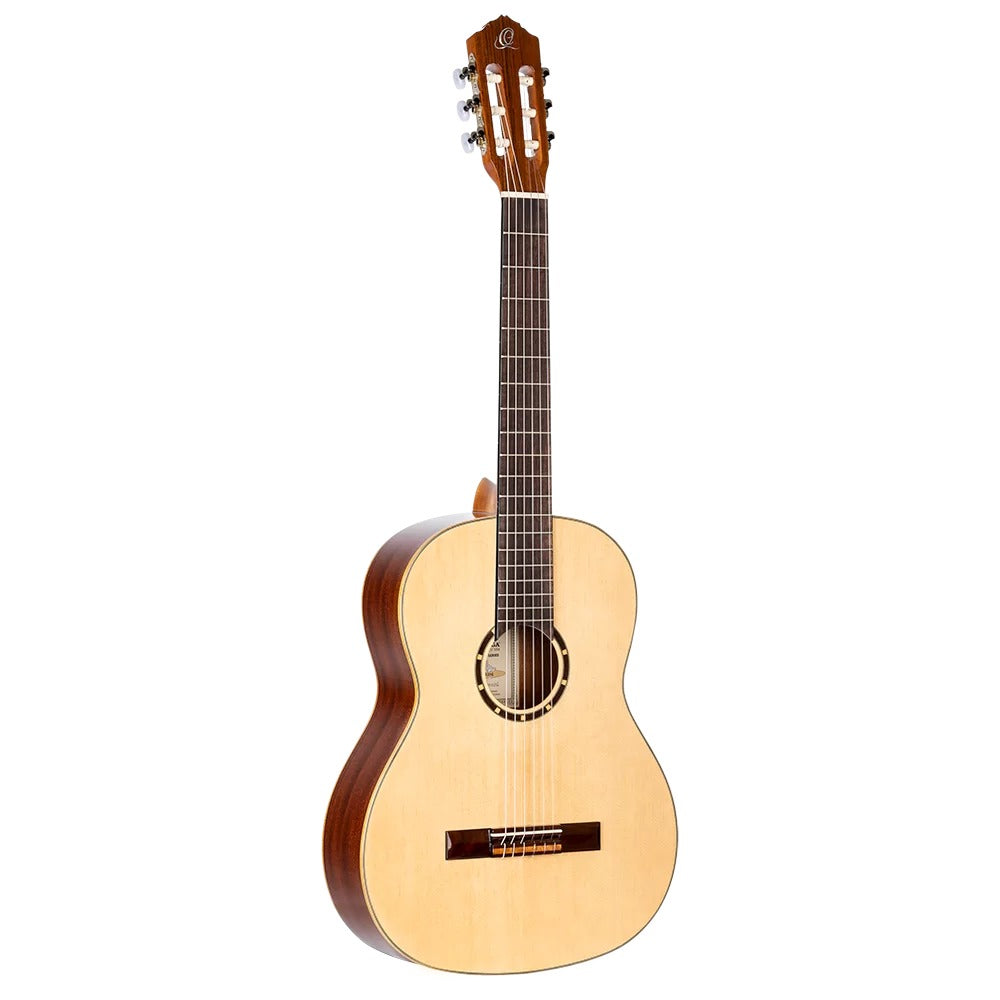 Ortega Acoustic Guitars Gloss Natural Ortega R121G Family Series Mahogany Acoustic Guitar with Bag