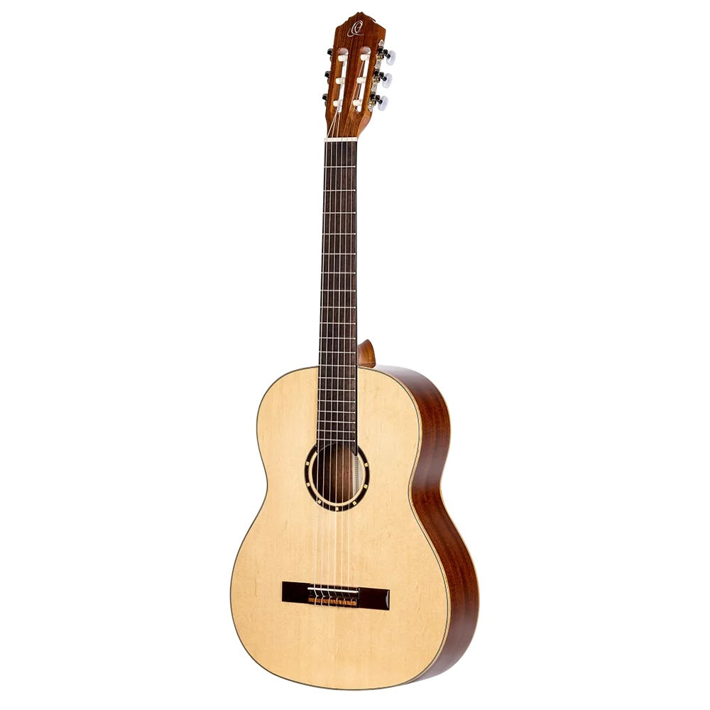 Ortega Acoustic Guitars Gloss Natural Ortega R121G Family Series Mahogany Acoustic Guitar with Bag