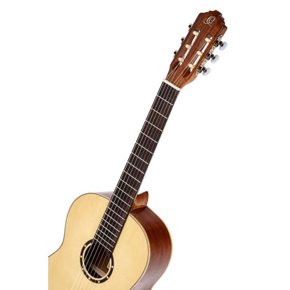 Ortega Acoustic Guitars Gloss Natural Ortega R121G Family Series Mahogany Acoustic Guitar with Bag