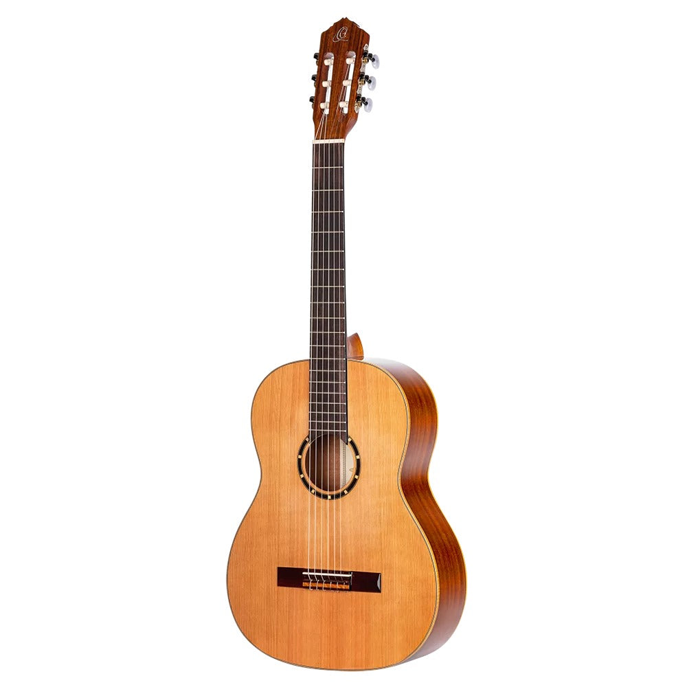 Ortega Acoustic Guitars Gloss Natural Ortega R122G Family Series Mahogany Acoustic Guitar with Bag