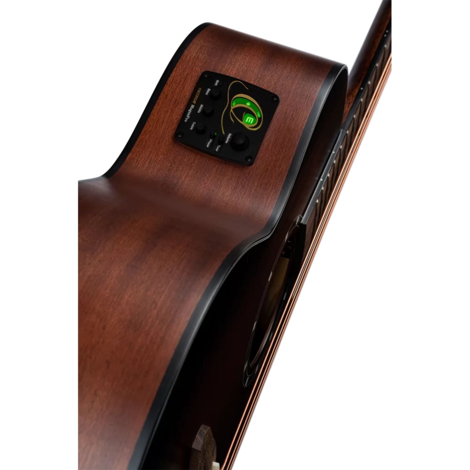 Ortega Bass Guitars Bourbone Fade Ortega D7CE-BFT-4 Acoustic Bass Deep Series 7 Classical Bass Guitar 