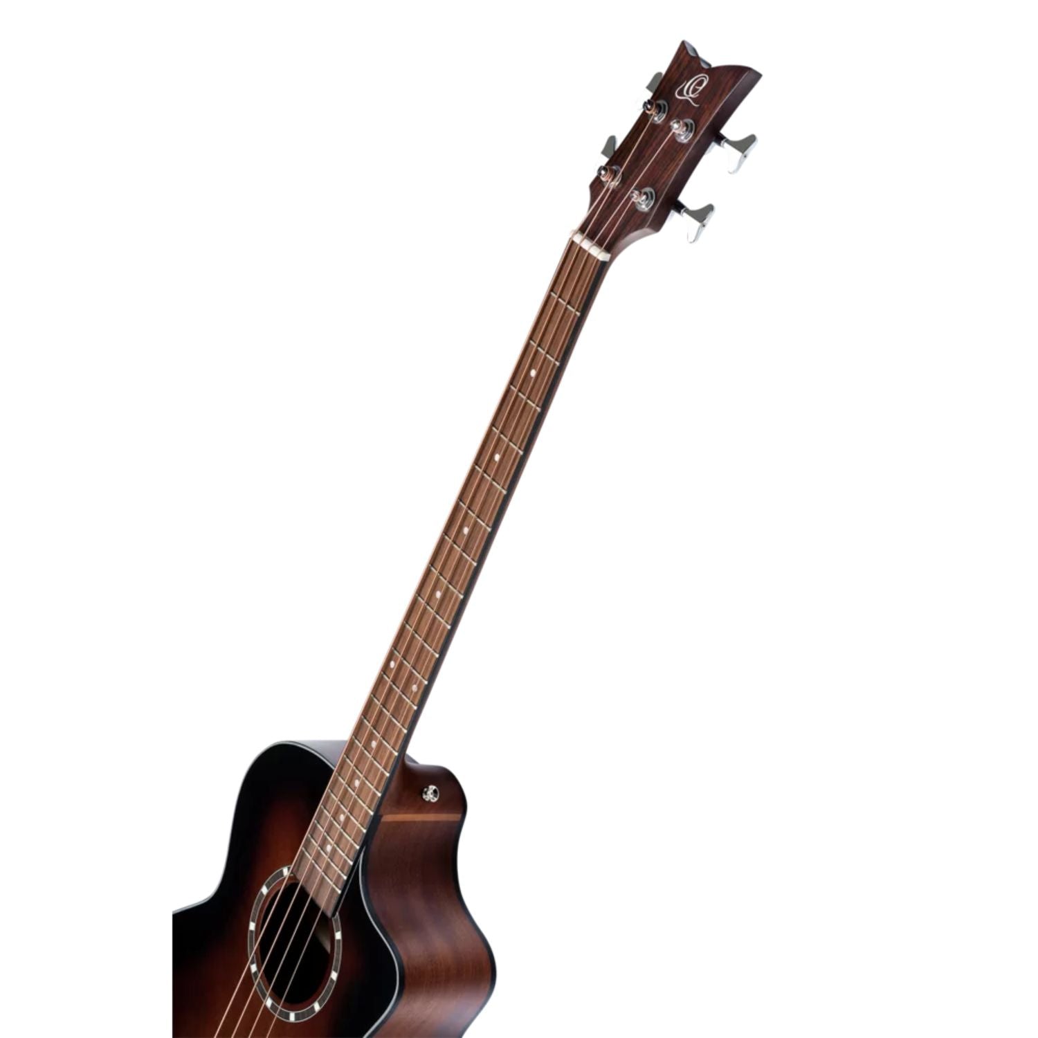 Ortega Bass Guitars Bourbone Fade Ortega D7CE-BFT-4 Acoustic Bass Deep Series 7 Classical Bass Guitar 