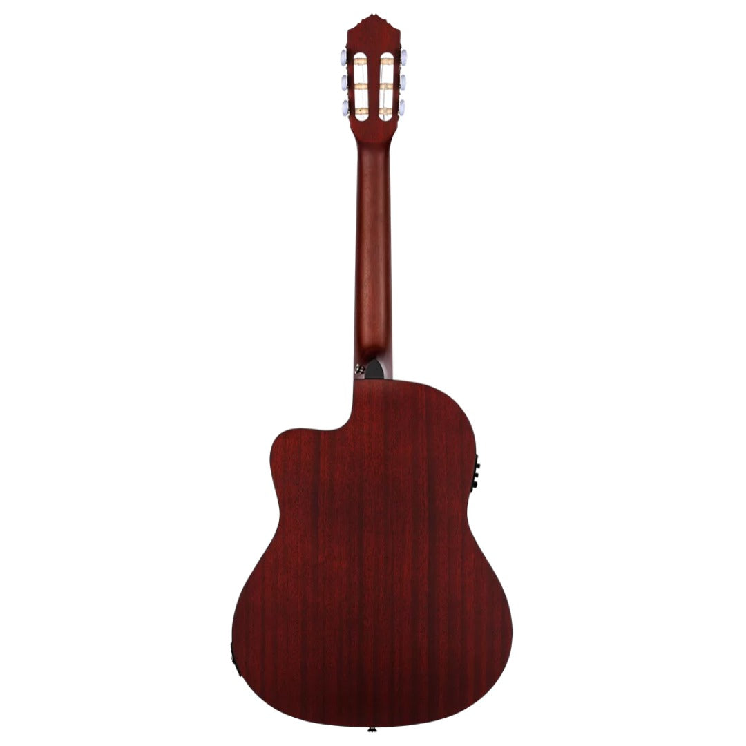 Ortega Classical Guitars Natural Ortega RCE125MMSN Family Series Classical Guitar with Bag 