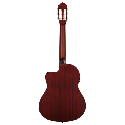 Ortega Classical Guitars Natural Ortega RCE125MMSN Family Series Classical Guitar with Bag 