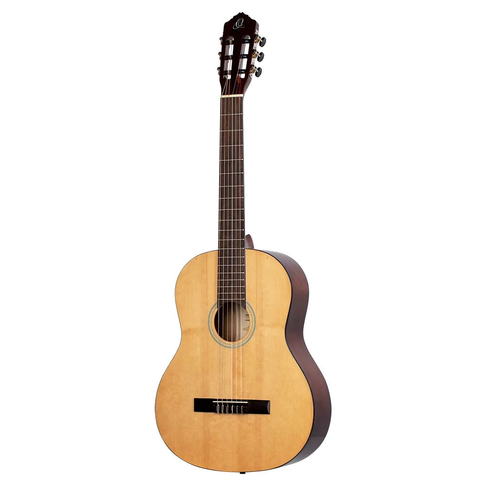 Ortega Classical Guitars Natural Ortega RST5 1/2 Size Catalpa Student Series Classical Guitar 
