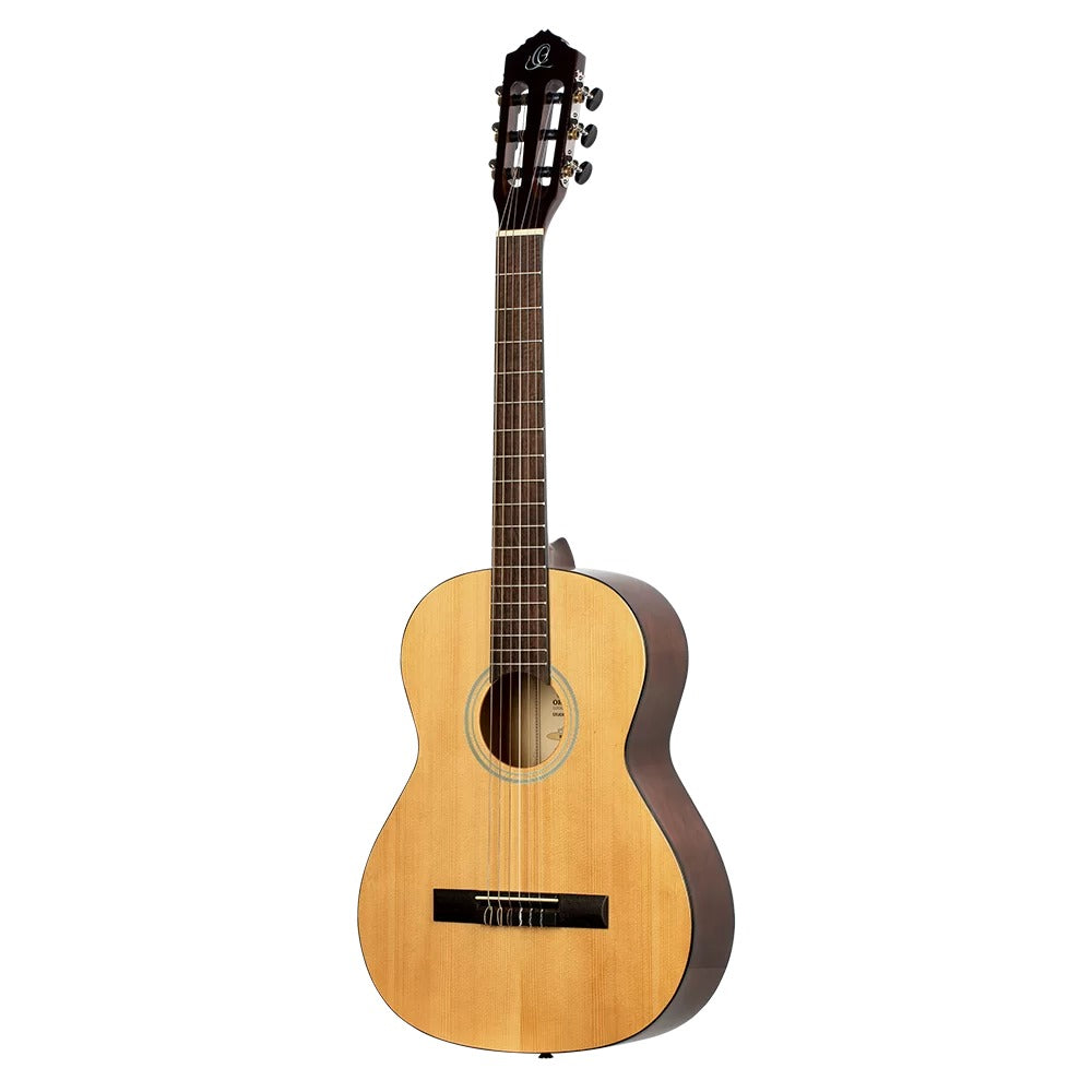 Ortega Classical Guitars Natural Ortega RST5 Student Series 3/4 Size Catalpa Classical Guitar