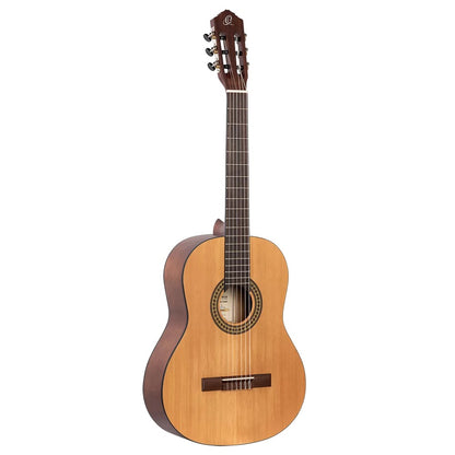 Ortega Classical Guitars Natural Ortega RSTC5M-L Student Series Catalpa Left Handed Classical Guitar 