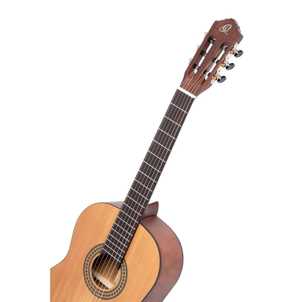 Ortega Classical Guitars Natural Ortega RSTC5M-L Student Series Catalpa Left Handed Classical Guitar 