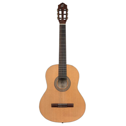 Ortega Classical Guitars Natural Ortega RSTC5M Student Series Catalpa Classical Guitar 