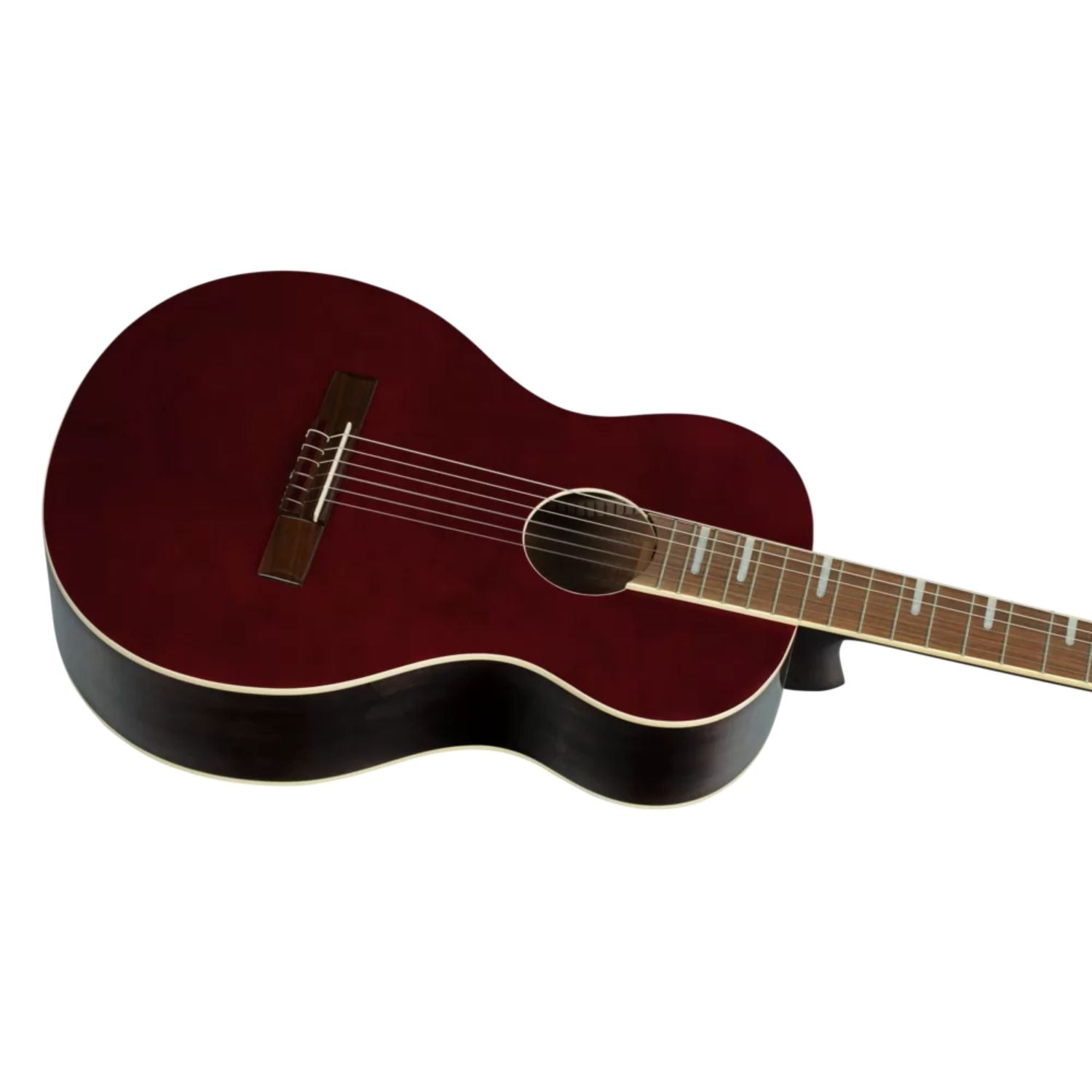 Ortega Classical Guitars Stained Red Ortega RRA-SRT Ranger Series Classical Guitar 