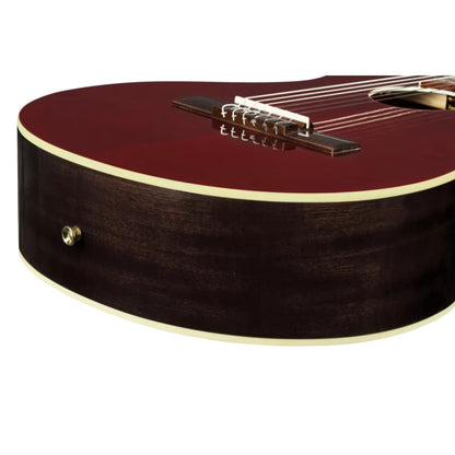 Ortega Classical Guitars Stained Red Ortega RRA-SRT Ranger Series Classical Guitar 