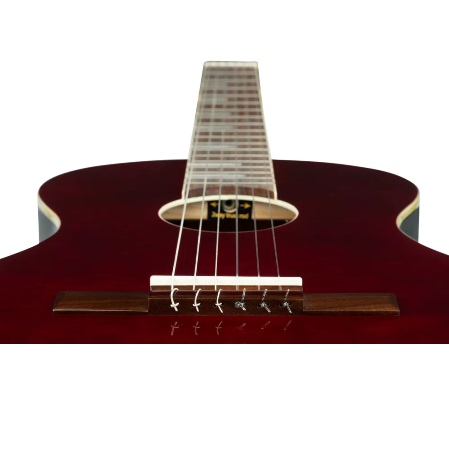 Ortega Classical Guitars Stained Red Ortega RRA-SRT Ranger Series Classical Guitar 