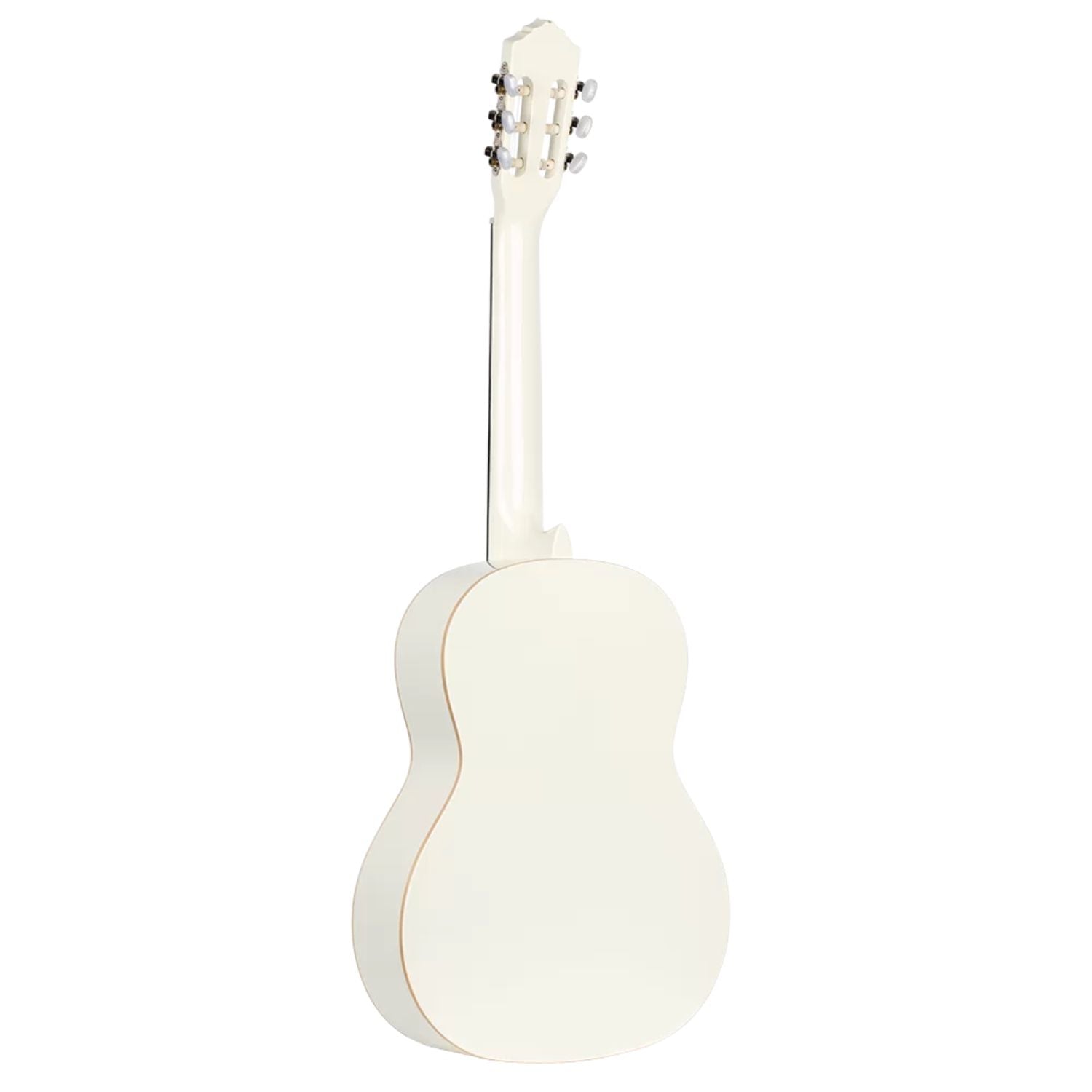 Ortega Classical Guitars White Ortega R121WH Family Series Classical Guitar with Bag 