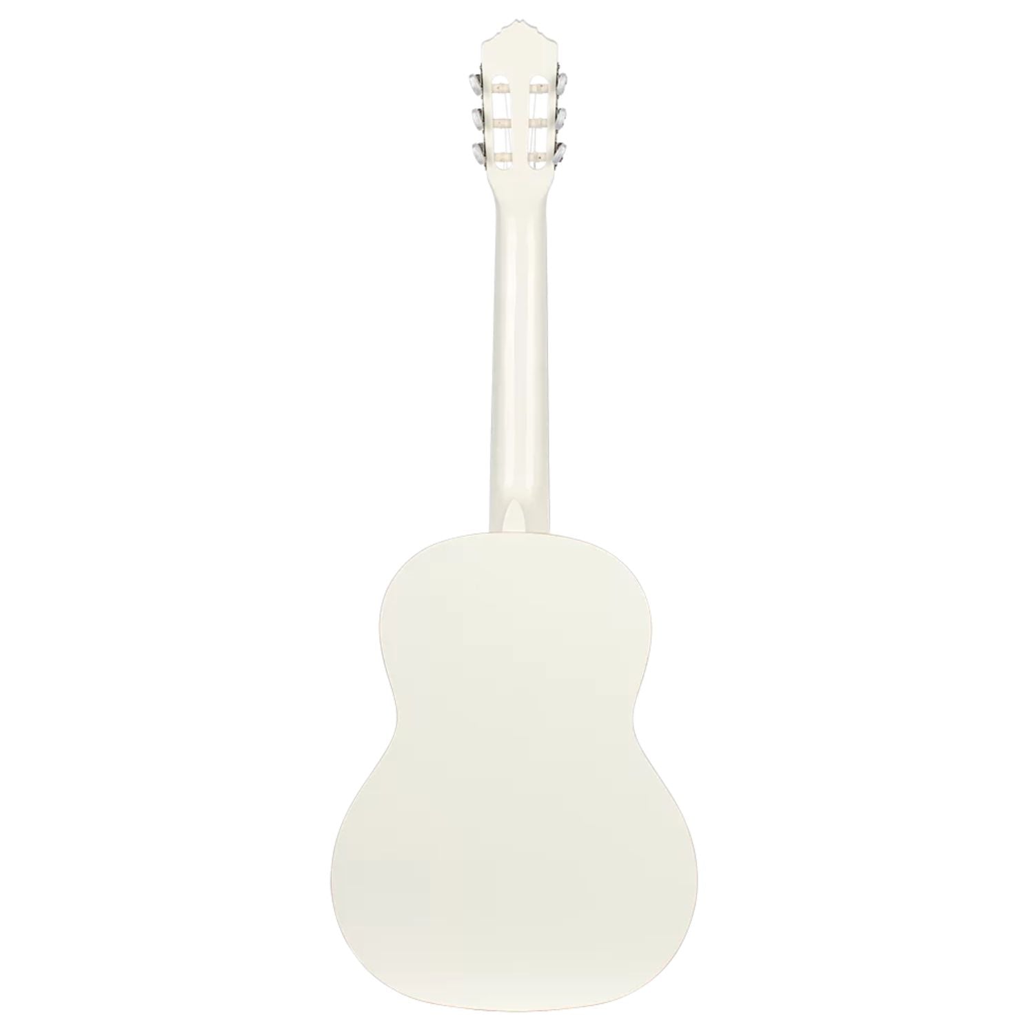 Ortega Classical Guitars White Ortega R121WH Family Series Classical Guitar with Bag 