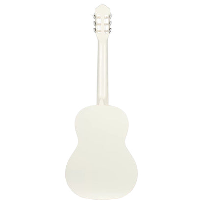 Ortega Classical Guitars White Ortega R121WH Family Series Classical Guitar with Bag 