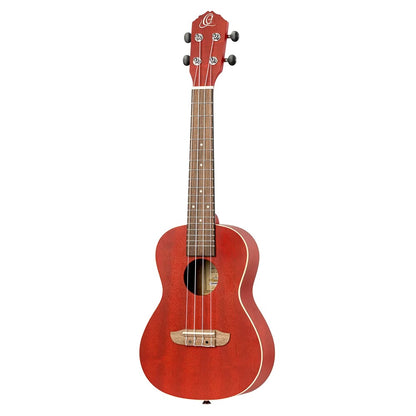 Ortega Concert Ukuleles Fire Red Ortega RUFIRE Earth Series Okoume Concert Ukulele 