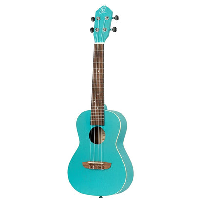 Ortega Concert Ukuleles Lagoon Turquoise Ortega Earth Series Okoume Concert Ukulele