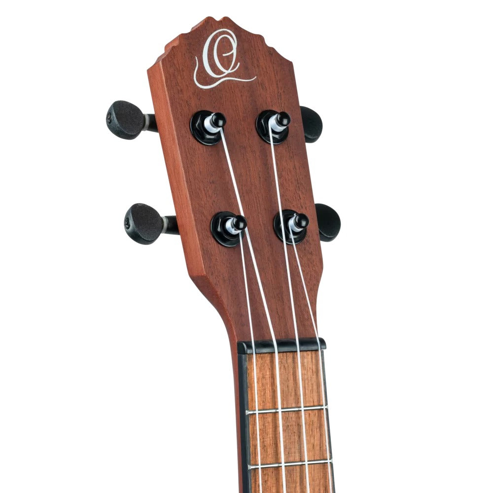 Ortega Concert Ukuleles Natural Ortega RU4 Bonfire Series Sapele Concert Ukulele 