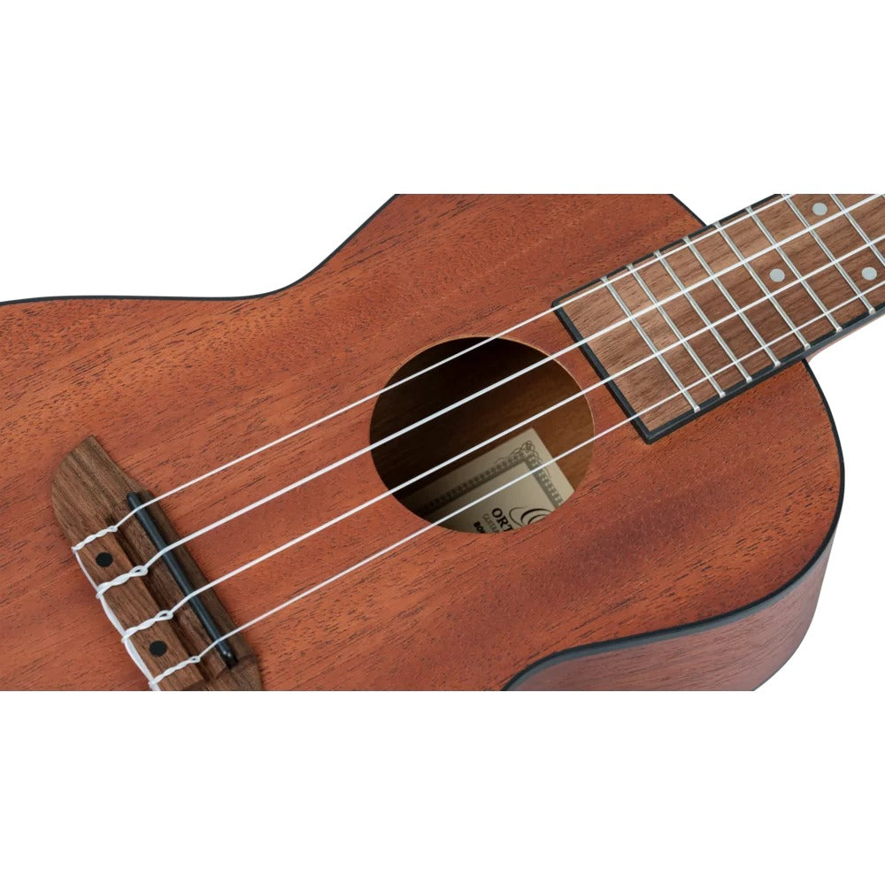 Ortega Concert Ukuleles Natural Ortega RU4MM Sapele Bonfire Series Concert Ukulele 