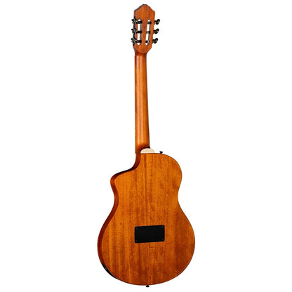 Ortega Electro Acoustic Guitars Blue Ortega RTPDLX TourPlayer Series Electro Acoustic Guitar with Bag