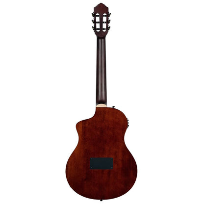 Ortega Electro Acoustic Guitars Burst Ortega RTPDLX-ACA TourPlayer Series Electro Acoustic Guitar with Bag 