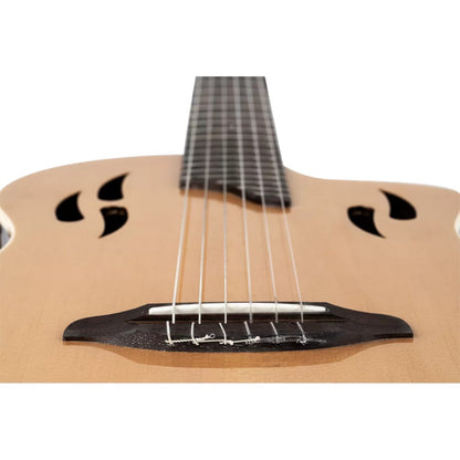 Ortega Electro Acoustic Guitars Natural Ortega RTPSTD TourPlayer Series Classical Electro Acoustic Guitar with Bag 