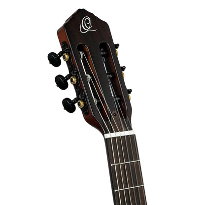 Ortega Electro Acoustic Guitars Natural Ortega RTPSTD TourPlayer Series Classical Electro Acoustic Guitar with Bag 