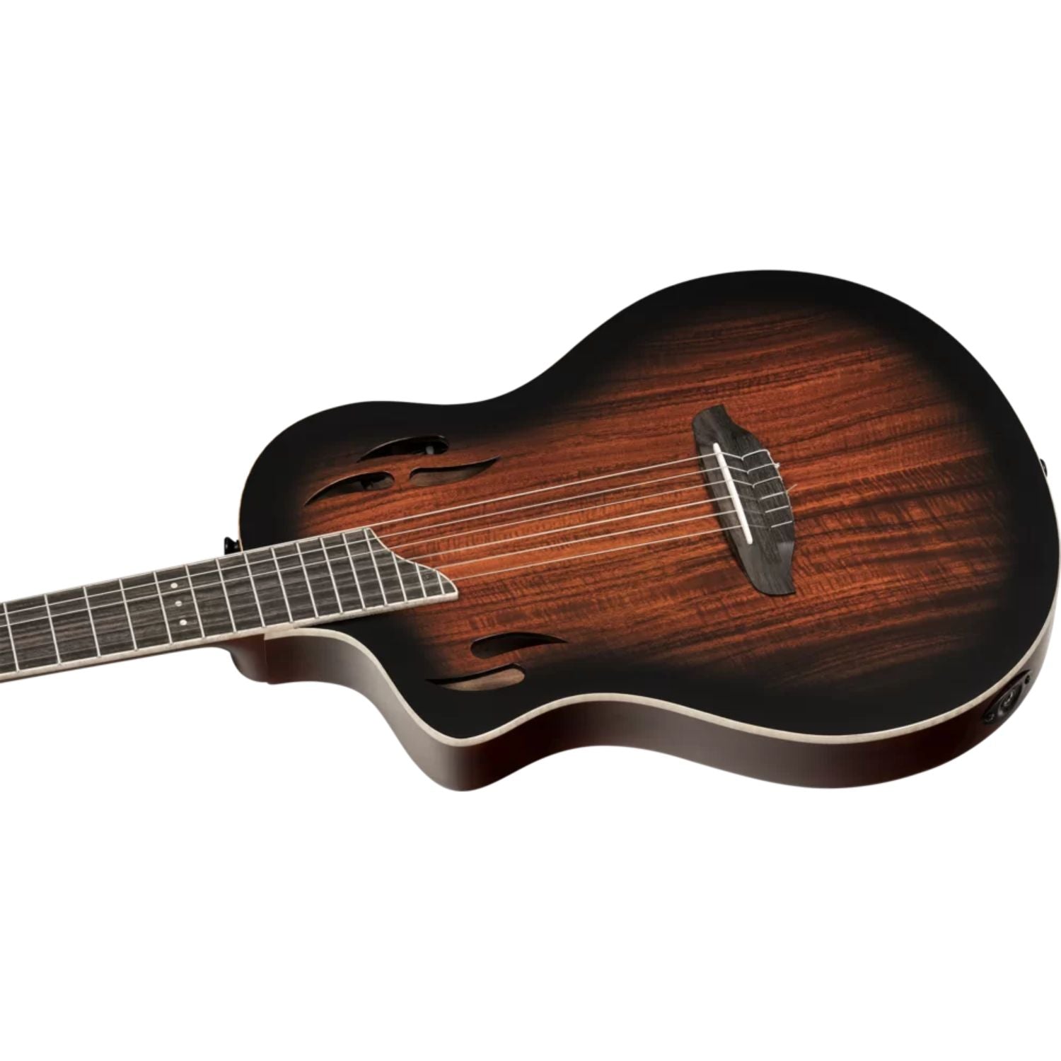 Ortega Electro Acoustic Guitars Ortega RTPDLX-ACA-L TourPlayer Series Classical Electro Acoustic Guitar with Bag - Left Handed