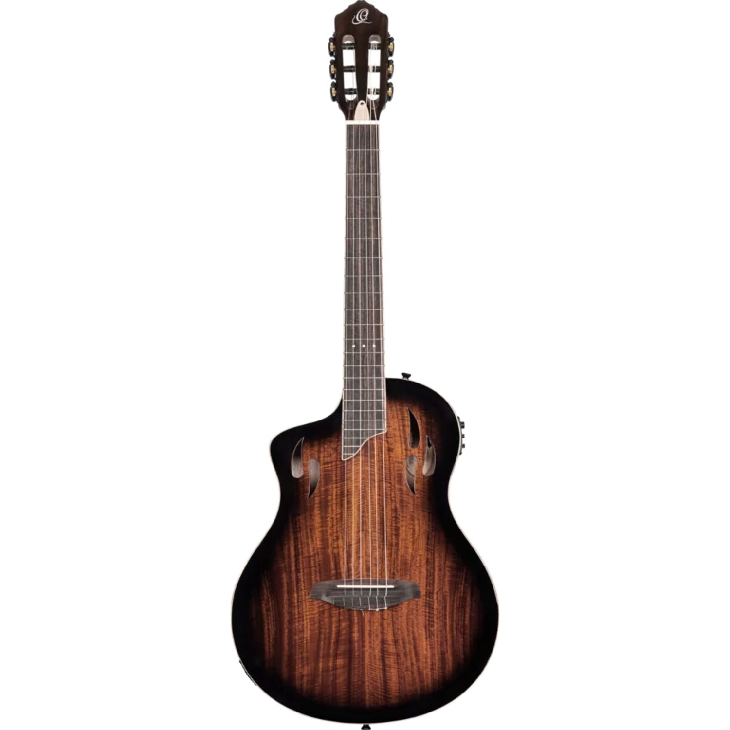 Ortega Electro Acoustic Guitars Ortega RTPDLX-ACA-L TourPlayer Series Classical Electro Acoustic Guitar with Bag - Left Handed