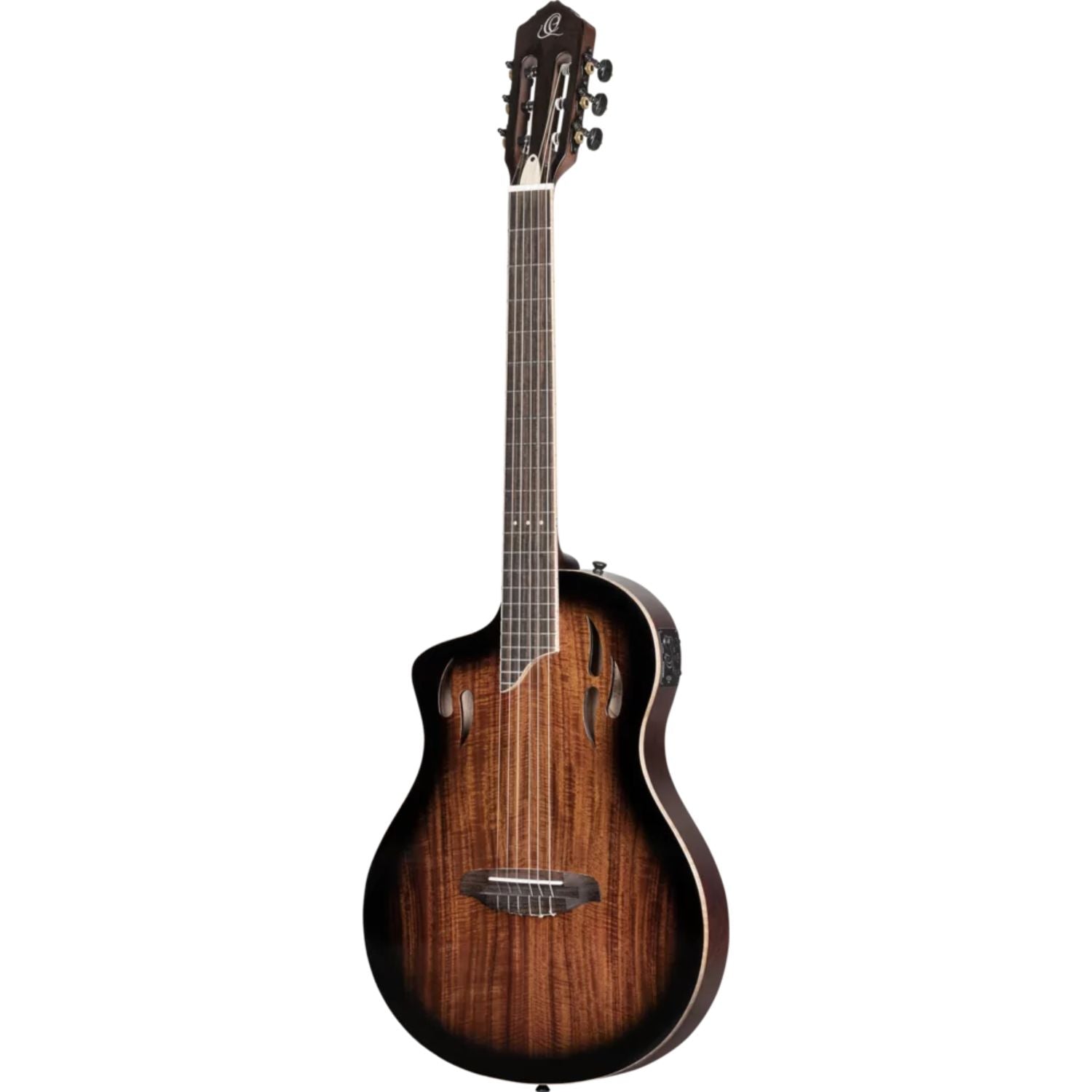Ortega Electro Acoustic Guitars Ortega RTPDLX-ACA-L TourPlayer Series Classical Electro Acoustic Guitar with Bag - Left Handed