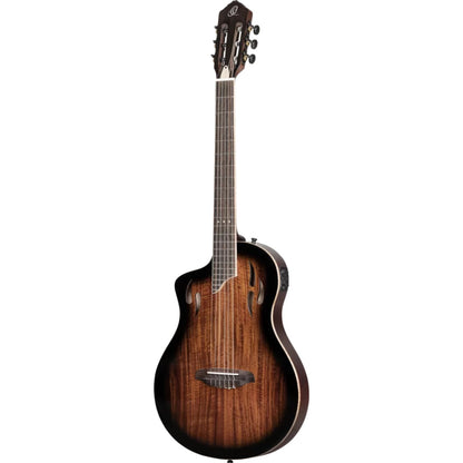 Ortega Electro Acoustic Guitars Ortega RTPDLX-ACA-L TourPlayer Series Classical Electro Acoustic Guitar with Bag - Left Handed