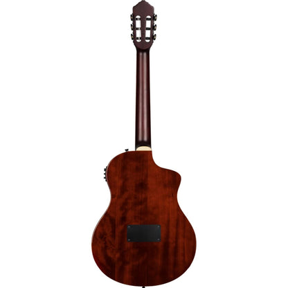 Ortega Electro Acoustic Guitars Ortega RTPDLX-ACA-L TourPlayer Series Classical Electro Acoustic Guitar with Bag - Left Handed