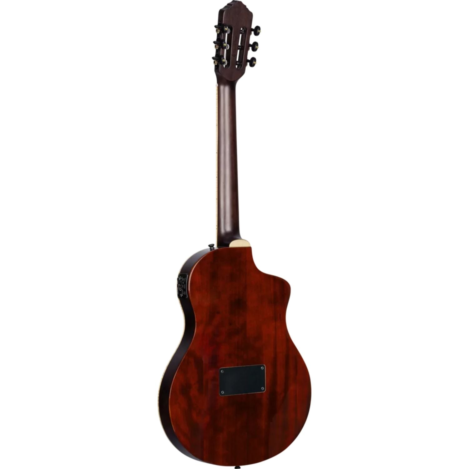 Ortega Electro Acoustic Guitars Ortega RTPDLX-ACA-L TourPlayer Series Classical Electro Acoustic Guitar with Bag - Left Handed
