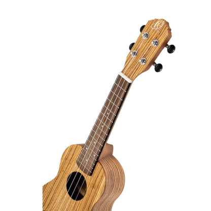 Ortega Soprano Ukuleles Natural Ortega RFU10Z Timber Series Soprano Ukulele 