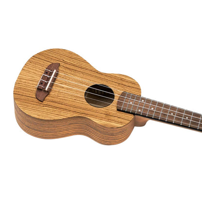 Ortega Soprano Ukuleles Natural Ortega RFU10Z Timber Series Soprano Ukulele 
