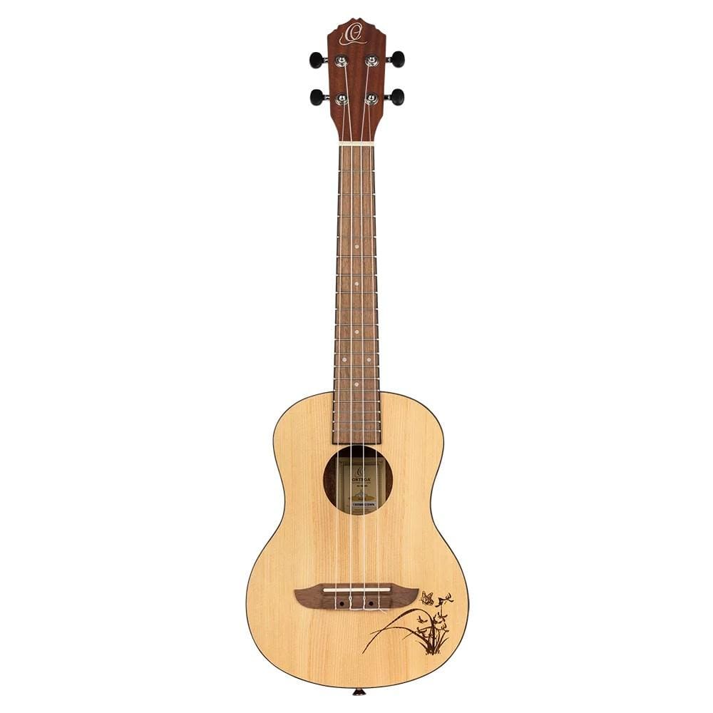 ortega tenor ukuleles ortega ru5-te bonfire series tenor ukulele
