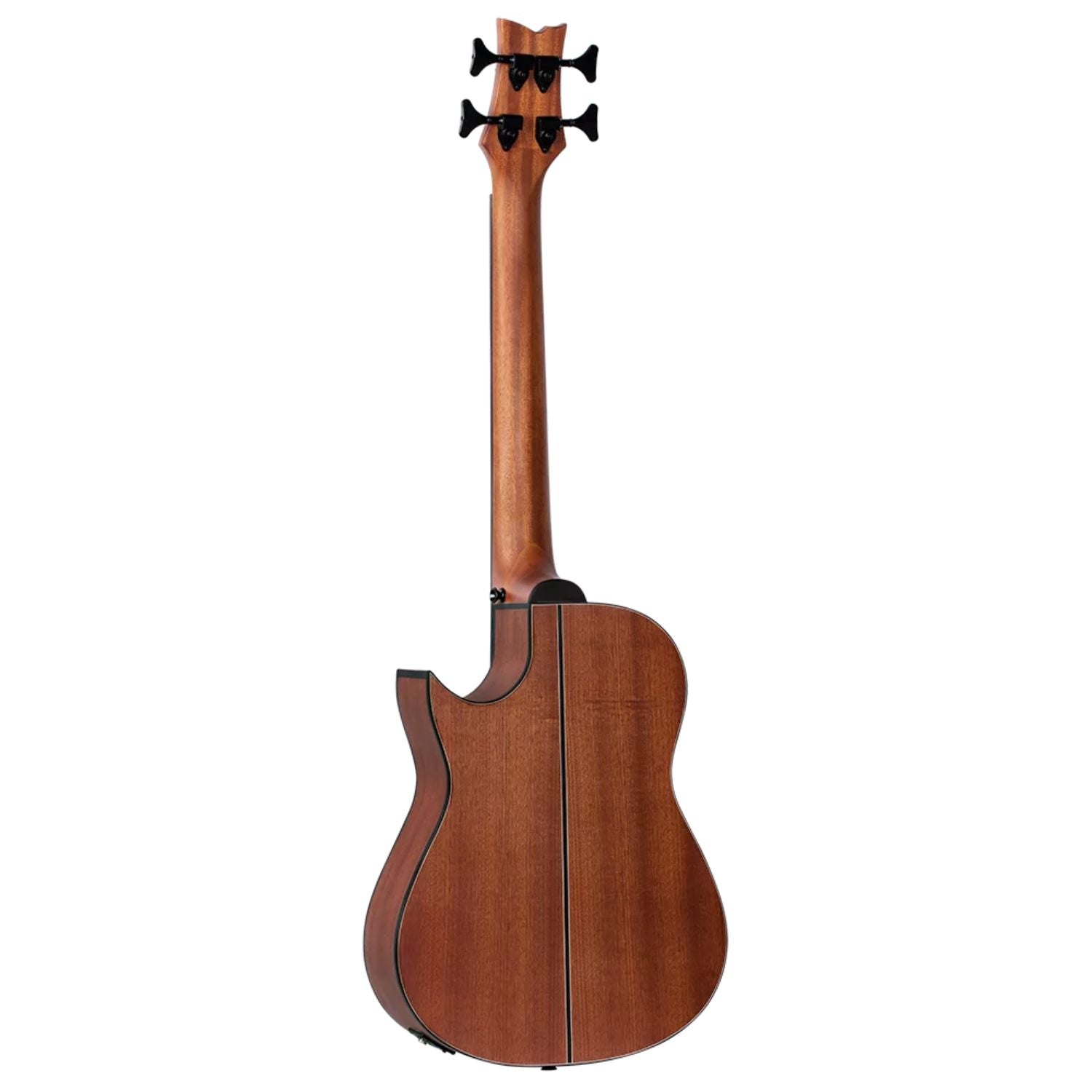 Ortega Ukulele Natural Ortega LIZZY-PRO Lizard Series Bass Ukulele with Bag 